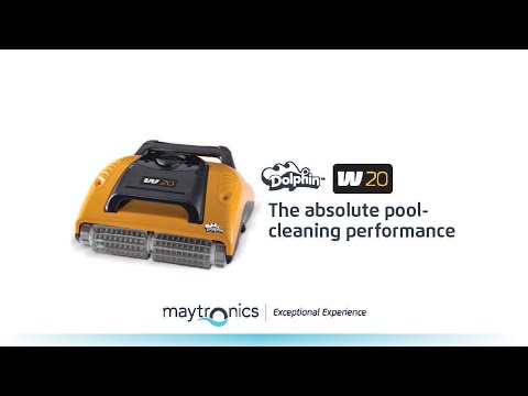 Maytronics W20 robotic pool cleaner top features