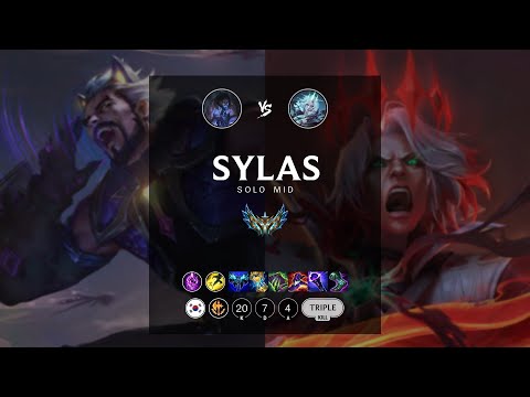 Sylas Mid vs Viego - KR Challenger Patch 12.15