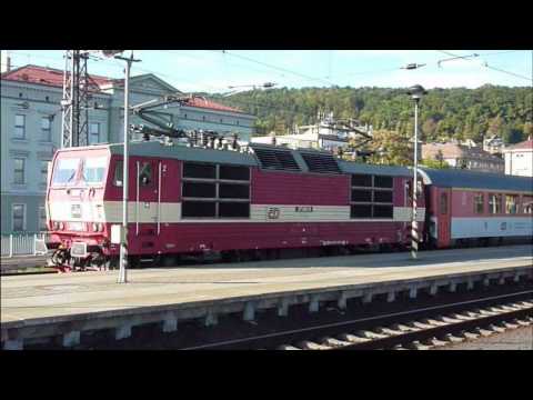 [HD] EuroCitys in Decin Hbf. / express trains in Decin main station / Rychlíky v Děčíně hl.n.