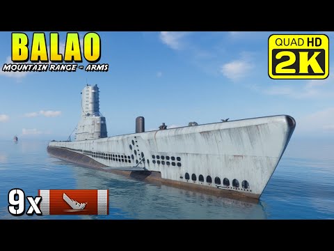 Submarine Balao - destroyed everyone in her path
