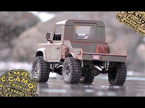 D-90 custom pickup truck in Scale Town - RC CWR