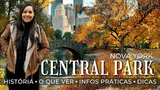 UM DIA no CENTRAL PARK (Nova York): DICAS e curiosidades de um dos MAIORES PARQUES do mundo!