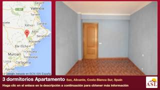 preview picture of video '3 dormitorios Apartamento se Vende en Sax, Alicante, Costa Blanca Sur, Spain'