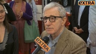 'Extra' Raw: Woody Allen Debuts 'To Rome with Love'