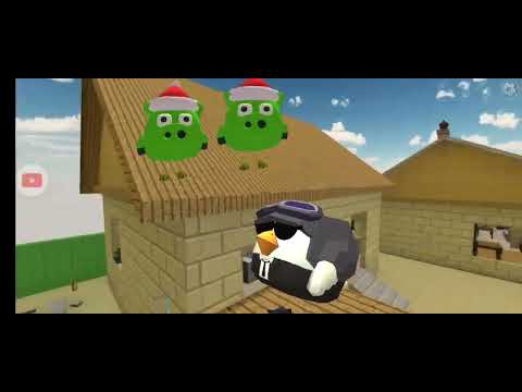 Angry Birds Pig Portal Problems in Chicken Gun