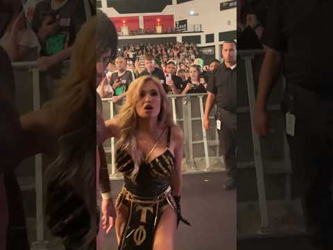 WHO ARE YA?! Scarlett Bourdoux And Karrion Kross 🤣 #wwe