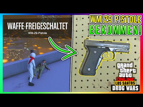 ⚠️ SO SCHALTEST DU DIE NEUE WM 29 PISTOLE IN GTA ONLINE FREI! | GTA 5 Drug Wars Update News
