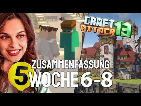 Craft Attack 13 Komplette Wochen 6-8 ZUSAMMENFASSUNG - Jeder Teilnehmer Urutox