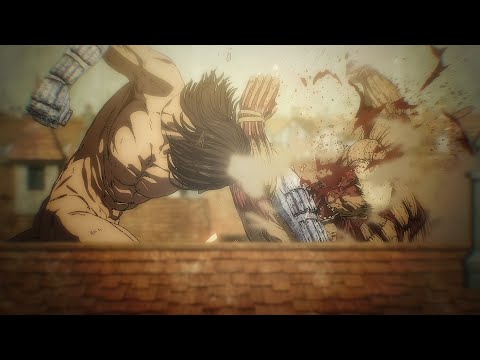 Eren & Zeke vs Reiner, Porco and Pieck FULL FIGHT | [Attack on Titan] 2022