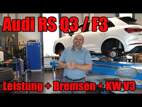 Audi RS Q3 F3 // Bremsen + Leistung + KW V3 Gewindefahrwerk