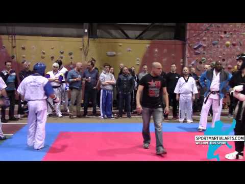 Yanick Duquet vs Nathan Skoufis - Men's Welterweight Sparring - Quebec Open 2015