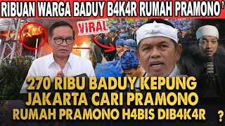Download lagu KANG DEDI MULYADI WAS SURPRISED THOUSANDS OF BADUY RESIDENTS SURROUNDED & B4K4R PRAMONO ANUNG'S H... mp3
