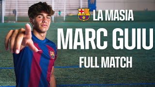 🍿 ENJOY MARC GUIU's PERFORMANCE AT LA MASIA AT THE AGE OF 10 | FULL MATCH 💎 | FC Barcelona