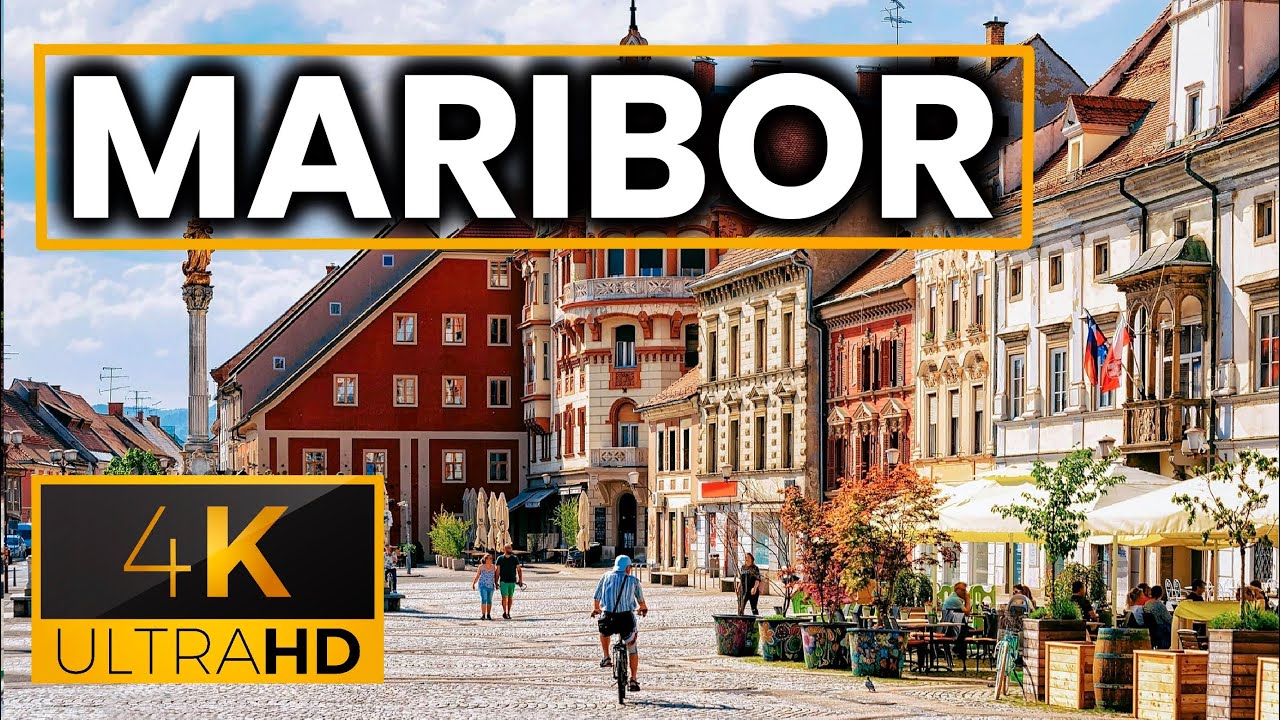 Immersive street-level walking tour through Maribor, Slovenia, showcasing authentic urban landscapes, local architecture, and the vibrant atmosphere of the city's neighborhoods