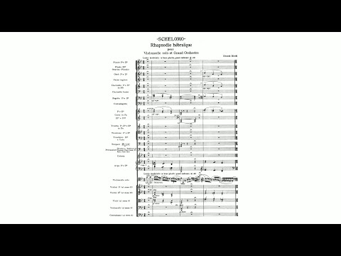 Bloch: Schelomo, B. 39 (with Score)