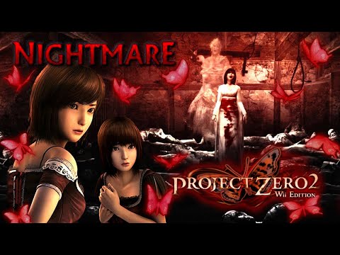 Fatal Frame 2: Deep Crimson Butterfly [Wii] - Nightmare 100% (All Files, Ghosts, Upgrades & Endings)