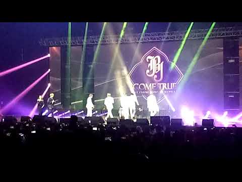 [011418 JBJCOMETRUEinMNL] FANCAM: JBJ Interview portion + Kenta Be mine + Shape of you perf.