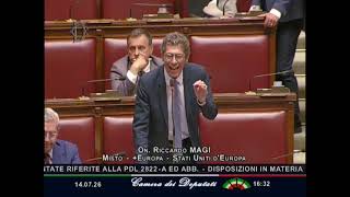 MAGI: “L'ESCAMOTAGE DELLE PREFERENZE BLOCCATE NON CAMBIA UNA LEGGE DE L TUTTO INCOSTITUZIONALE”