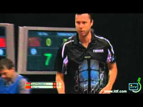 03. 2012 LIEBHERR Men's World Cup. 3rd Place: V.SAMSONOV (BLR) vs XU Xin (CHN)