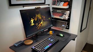 How I Made a Tiny Desk Awesome for Gaming and Work!