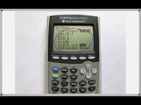 Math 209 : 9.4 #5 (Statistics Tutorial : Hypothesis Testing For The Mean, Z-Test)