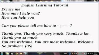 Bengla/Bangla to English Learning Tutorial