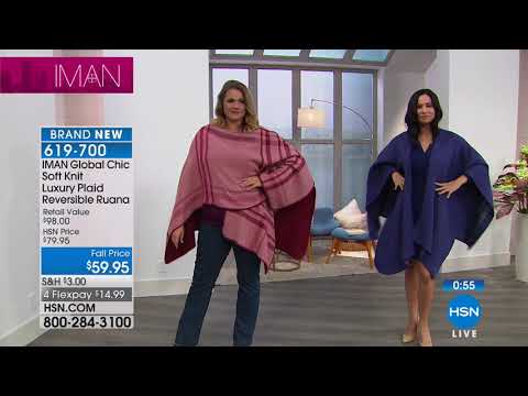 HSN | IMAN Global Chic Fashions 08.25.2018 - 05 PM
