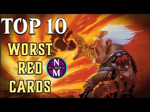 MTG Top 10: The WORST Red Cards EVER Printed | Magic: the Gathering | Episode 442