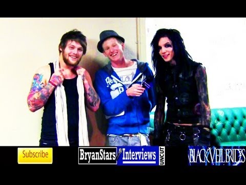 ﻿﻿Black Veil Brides Interview #5 Andy Biersack ft. Danny Worsnop Asking Alexandria UNCUT 2012
