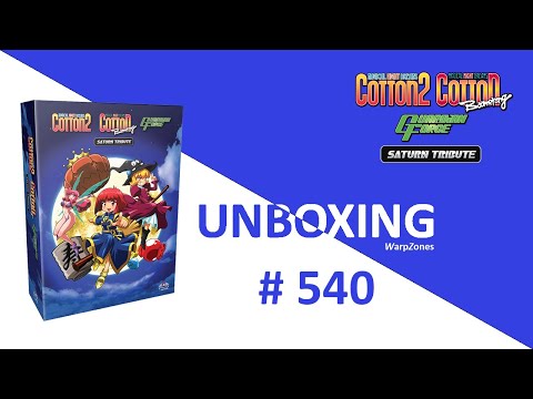 Unboxing / Déballage # 540 Cotton Guardian Force Saturn Tribute Collector's Ed. (Strictly Limited)