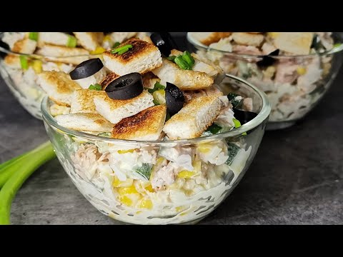 Habe es in 5 Minuten gegessen! Kรถstlicher Thunfischsalat!