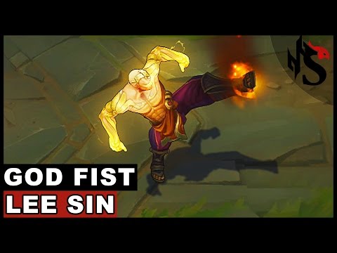 God Fist Lee Sin Legendary Skin Spotlight (League of Legends)