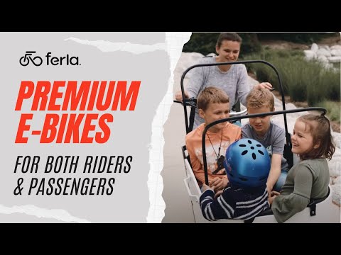 Discover the Ultimate Family Cargo Bike: Ferla Bikes' Most Advanced & Affordable Solution
