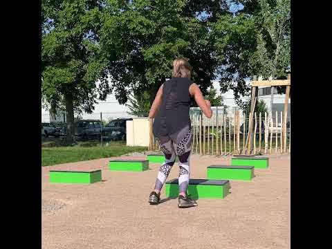 Jump Obstacles HER-21 - Ensemble de 5 ou 10 boîtes à profil bas pour cardio et musculation en plein air_2