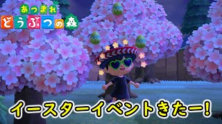 【あつ森】イースターイベントきたー！