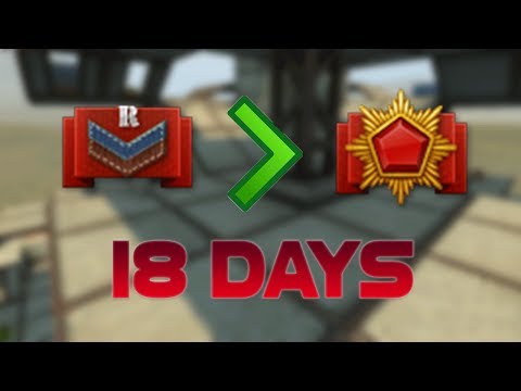 Tanki Online Recruit To Generalissimo In 18 DAYS!? (WORLD RECORD)