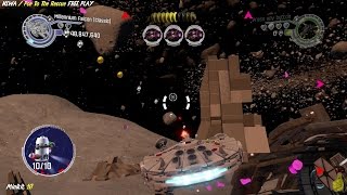 Lego Star Wars The Force Awakens: NSWA / Poe to the Rescue FREE PLAY (All Minikits &amp; Red Brick)- HTG
