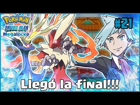 POKEMON ZAFIRO ALFA MEGALOCKE #21 - SOLO 4 POKEMON PARA EL TRAMO FINAL !!!