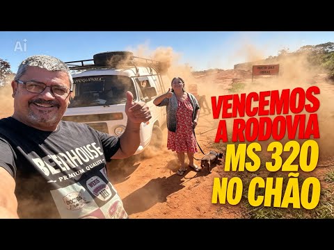 DE LENÇÓIS PAULISTA A PÔRTO JOFRE MT IDA E VOLTA 3100 KM DE KOMBI