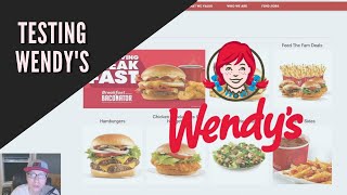 Testing the Wendy's website | Exploratory Testing | QA
