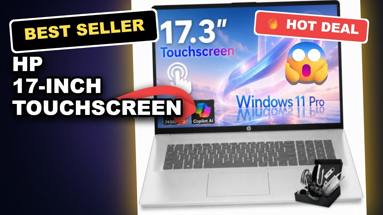 HP 17-Inch Touchscreen Business Laptop Honest Review: Is It Worth the Price? review video