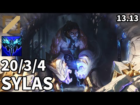 Sylas Mid vs Tristana - KR Master | Patch 13.13