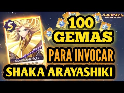 COMO SUMMONAR SHAKA ARAYASHIKI COM 100 GEMAS?