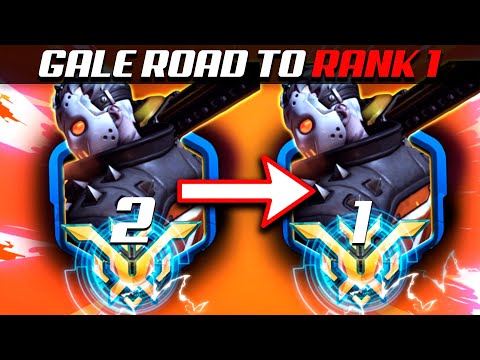 GALE RANK 2 DPS SOLDIER 76 - ROAD TO RANK 1! SEASON 6 TOP 500 OW 2