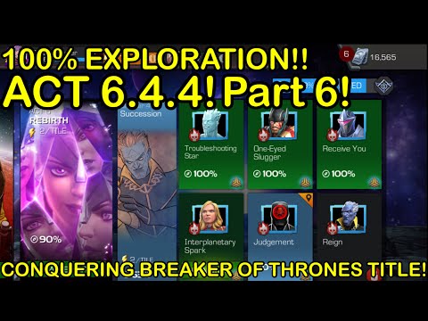It's time to defeat ACT 6.4.4 for 100% exploration! - part 6
