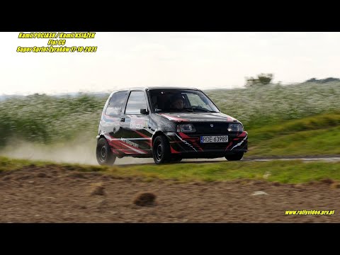 Kamil POCIASK / Kamil KSIĄŻEK - Fiat CC - Super Sprint Żyraków 17-10-2021
