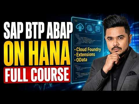 SAP BTP ABAP on HANA Full Course ZaranTech