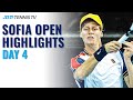 Sinner Starts Title Defence; De Minaur vs Giron, Paire in Action | Sofia Open 2021 Highlights Day 4