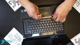 Video thumbnail for Laptop Alienware M14x R2 Disassembly Take Apart. Drive, Mobo, CPU & other parts Removal by Laptop Nuts