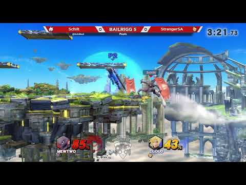 Bailrigg 5 - Schilt (Mewtwo, Meta Knight) Vs. StrangerSA (Cloud) - Smash U - Pools